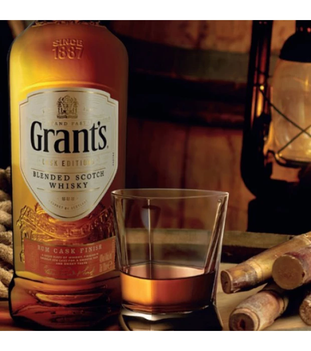 Виски бленд Grant's Rum Cask 0,7 л (0230) 0,7 л 40% купить