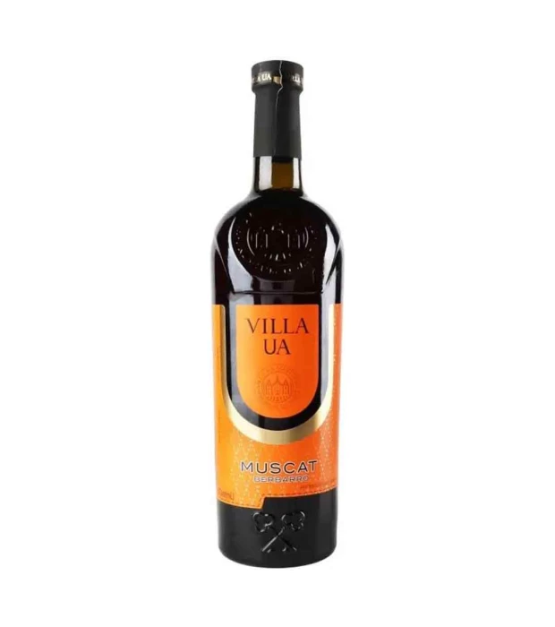 Вино Villa UA Muscat Berbarro червоне напівсолодке 0,75л 9-13 %