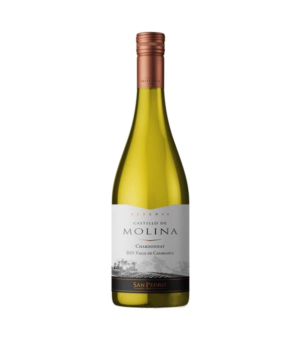 Вино Castillo de Molina Chardonnay белое сухое 0,75л 13-14%