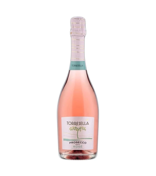 Вино игристое Torresella Prosecco Rose Brut D.O.C. розовое брют 0,75л 11,5%