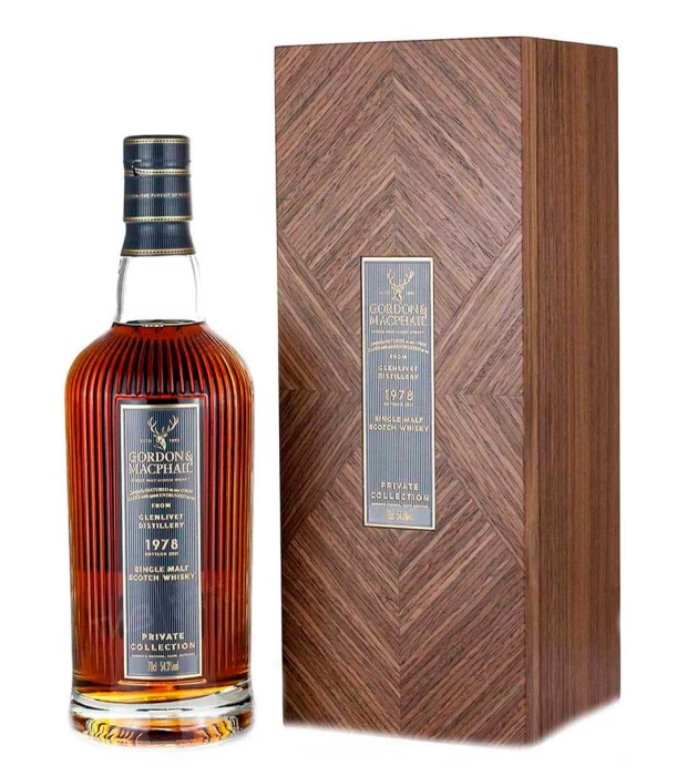 Виски односолодовый Glenlivet Private Collection 1978 Gordon & MacPhail (подарочная коробка) 0,7л 54,3%