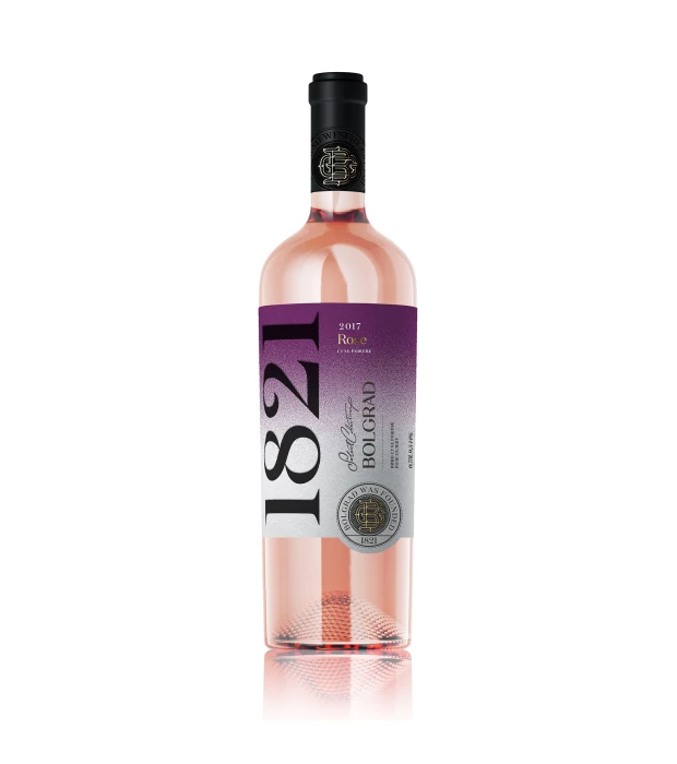 Вино Bolgrad Rose Select розовое сухое 0,75л 12,5-13,5%