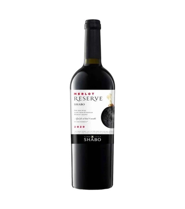 Вино Shabo Мерло Reserve червоне сухе 0,75л 12-14%
