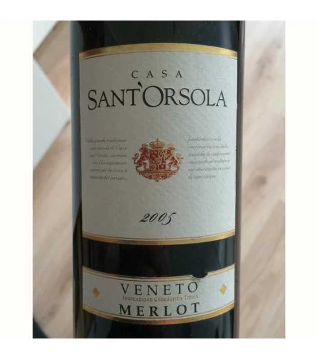 Вино SantOrsola Veneto Merlot красное сухое 0,75л 11,5% купить