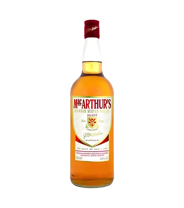 Виски MacArthur's 0,5л 40%