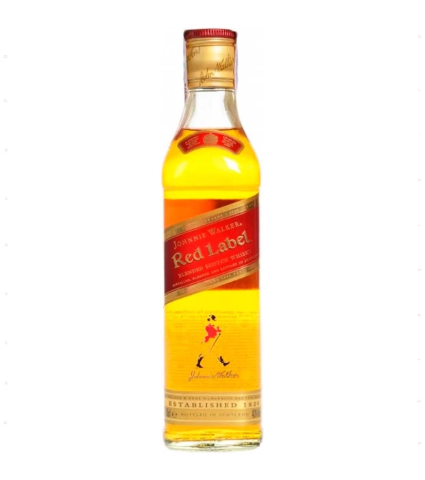 Виски Johnnie Walker Red label выдержка 4 года 0,35 л 40%