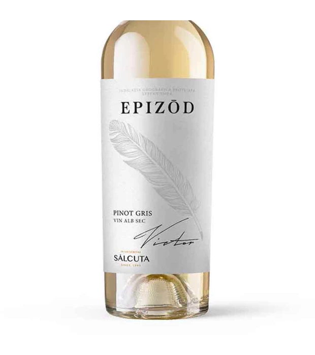 Вино Epizod Пино Гри белое сухое 0,75л 12,5% купить