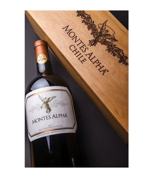 Вино Montes Alpha Chardonnay біле сухе 0,75л 13,5% купити