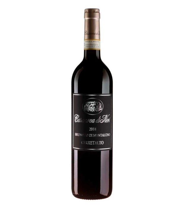Вино виноградне сухе натуральне червоне Брунелло ді Монтальчино Черретальто 2018, Casanova di Neri 0,75л 14,5%