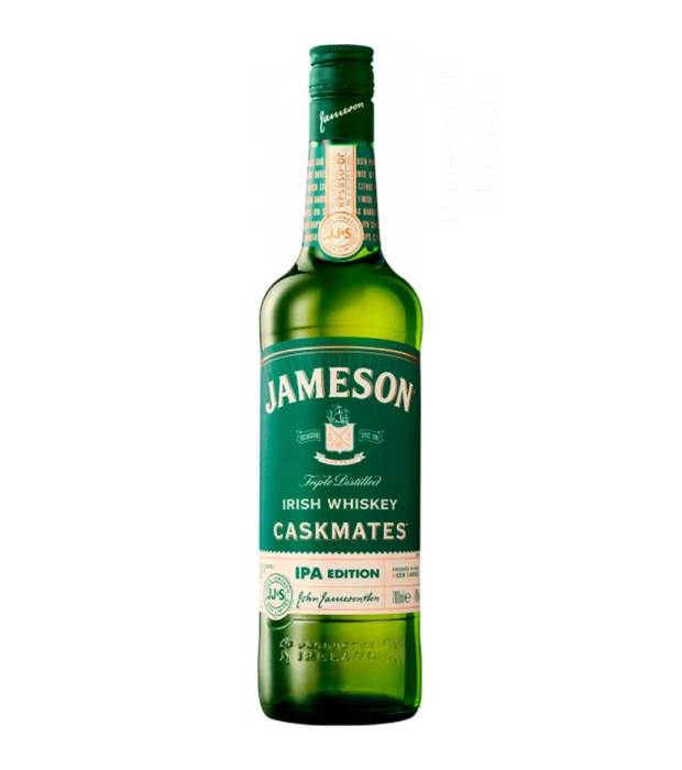 Виски Джемисон Caskmates IPA, Jameson Irish Whiskey Caskmates IPA 0,7 л 40%