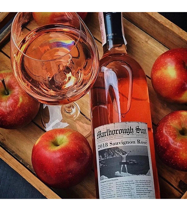 Вино Marlborough Sun Sauvignon Rose розовое сухое 0,75л 12,5% купить