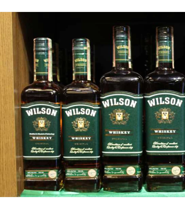 Виски Уилсон 3 года МАГЛ, Wilson 3 yo 0,7 л 40% купить