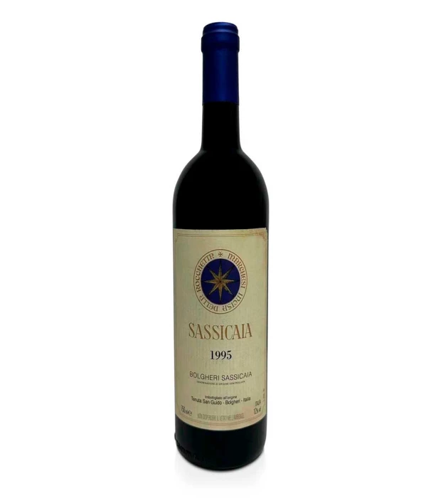 Вино червоне сухе Sassicaia 1995 Tenuta San Guido 1,5л 12%