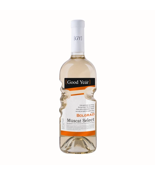 Вино Bolgrad Muscat Select Good Year белое полусладкое 0,75л 9-13 %