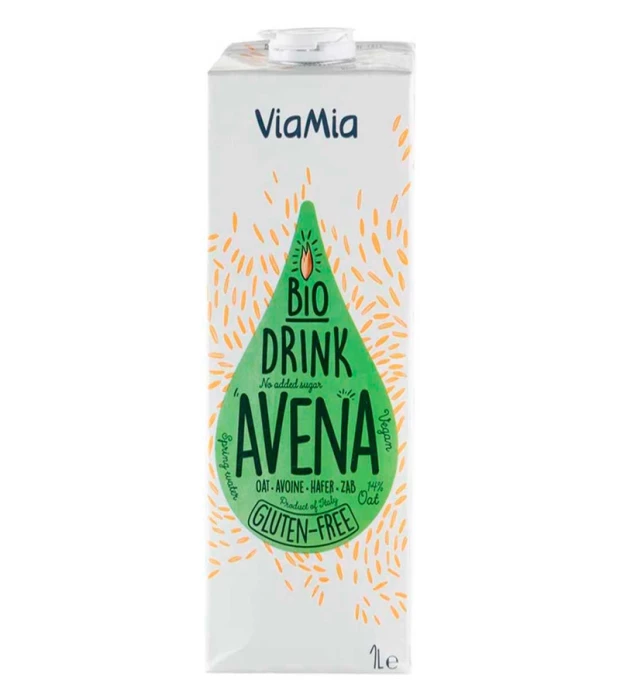 Напиток овсяный безглютеновый органический Via Mia