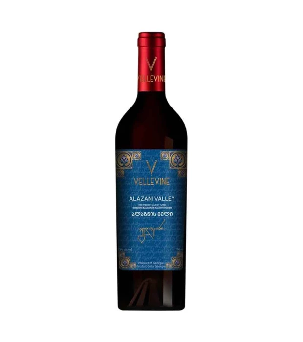Вино Vellevine Алазанська долина червоне напівсолодке 0,75л 11-13%