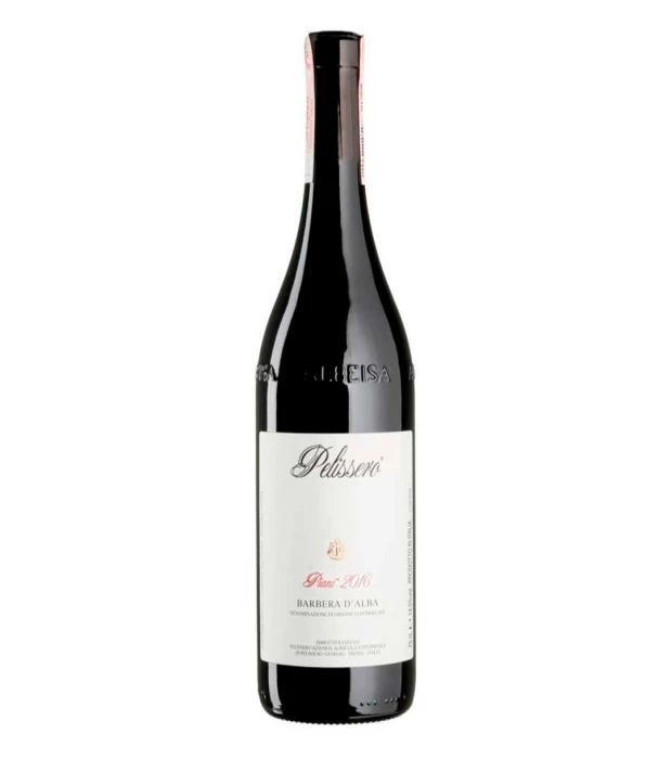 Вино красное сухое Pelissero Barbera d'Alba Piani 0,75л 14,5%