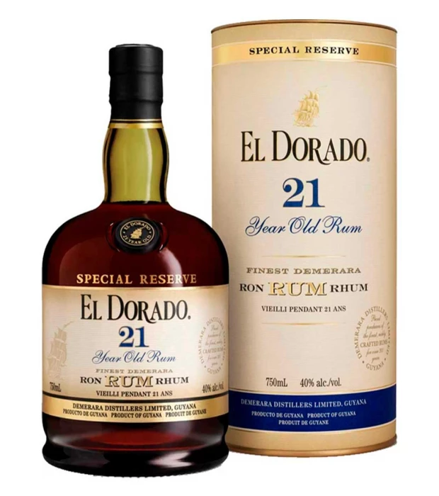 Ром El Dorado 21yo 0,7л 43%