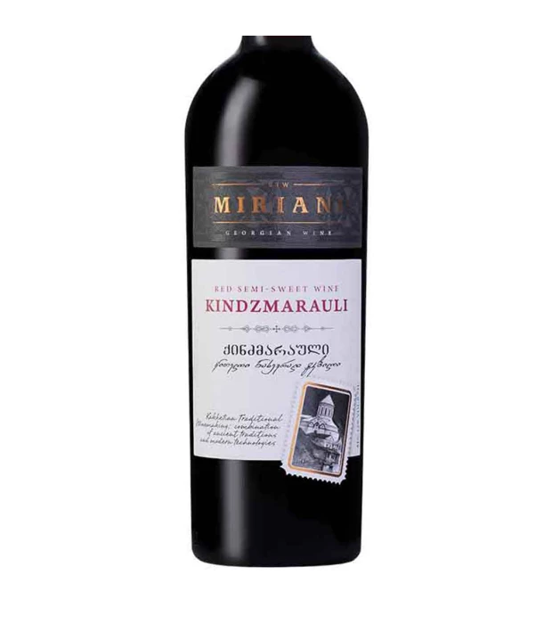 Вино Miriani Кіндзмараулі червоне напівсолодке 0,75л 11-12% купити