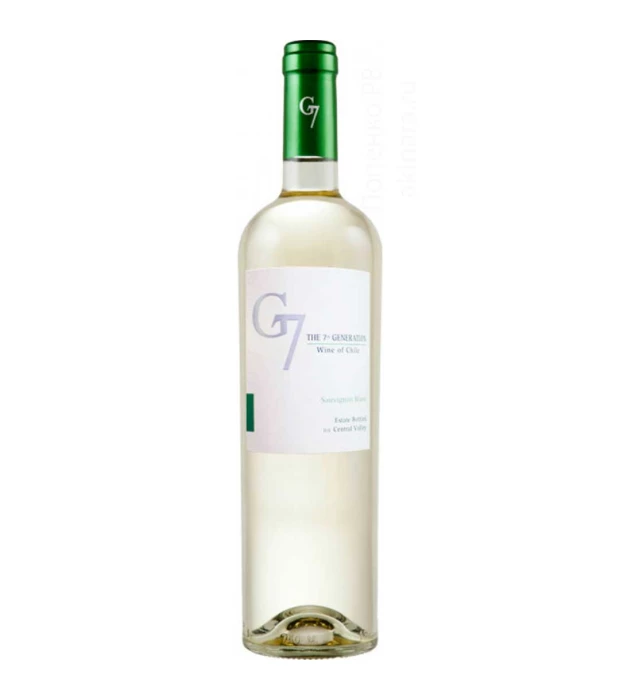 Вино Vina Carta Vieja G7 Sauvignon Blanc белое сухое 0,75л 12,5%