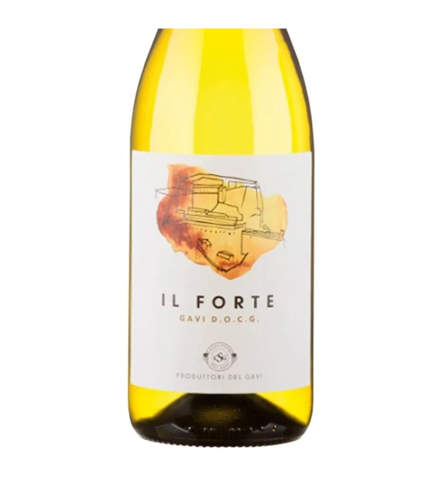 Вино Produttori Del Gavi Il Forte DOCG біле сухе 0,75л 12,5% купити