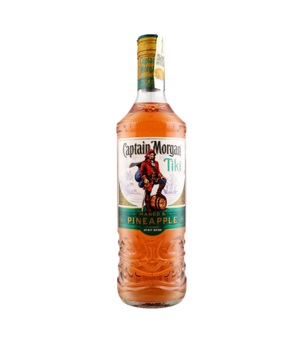 Ром Captain Morgan напиток на основе рома Tiki Mango+Pineapple 0,7 л 25%