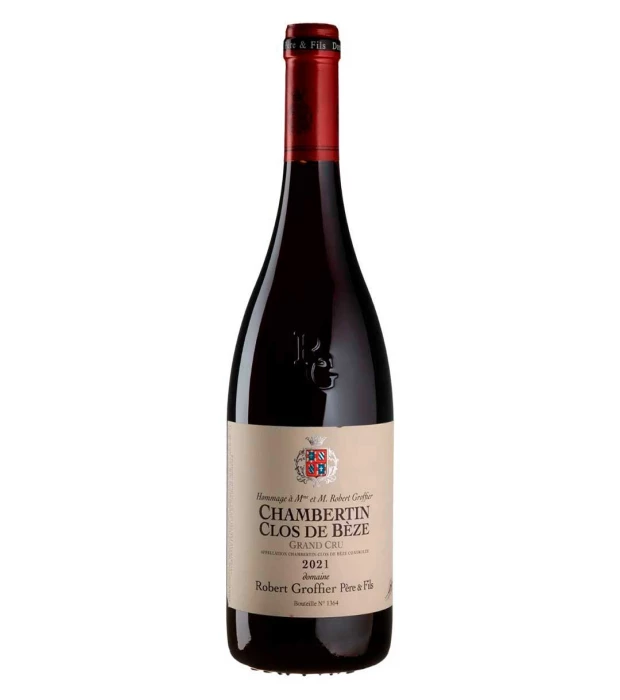 Вино червоне сухе Chambertin Clos de Bèze Grand Cru 2021 Robert Groffier Pere & Fils 0,75 л 13,5%