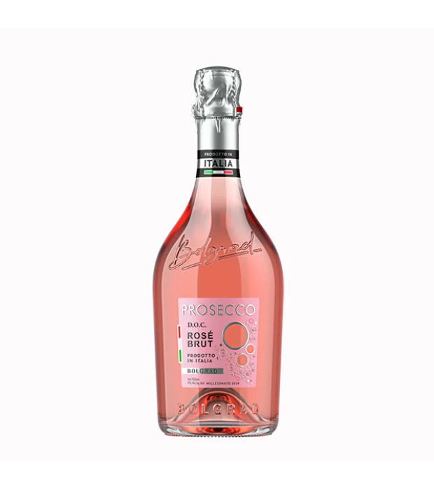 Вино ігристе Prosecco Rose Brut DOC 0,75л 11%