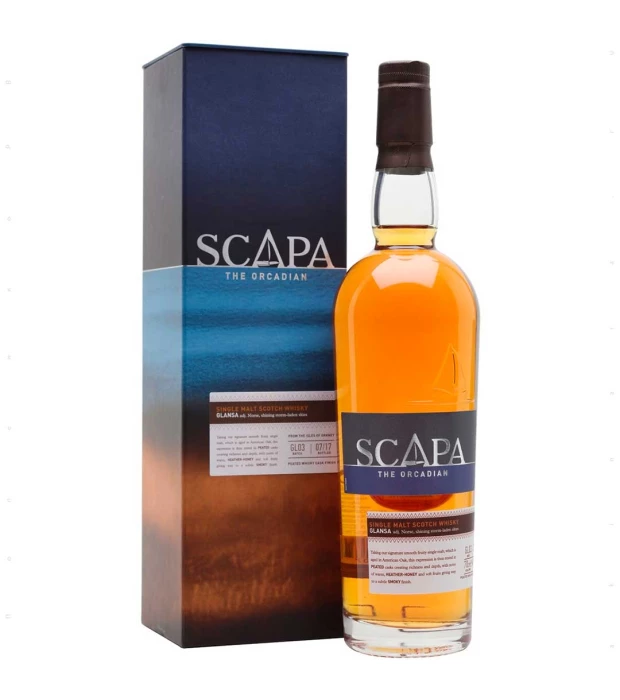 Виски Scapa Glansa 0,7 л 40% в подарочной упаковке