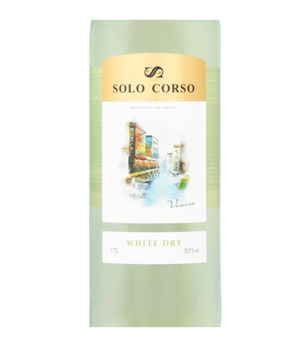 Вино Solo Corso Bianco VDT белое сухое 1,5л 11,5% купить