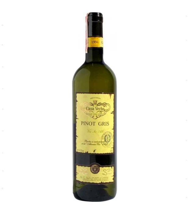 Вино Casa Veche Pinot Gris біле сухе 0,75л 12%
