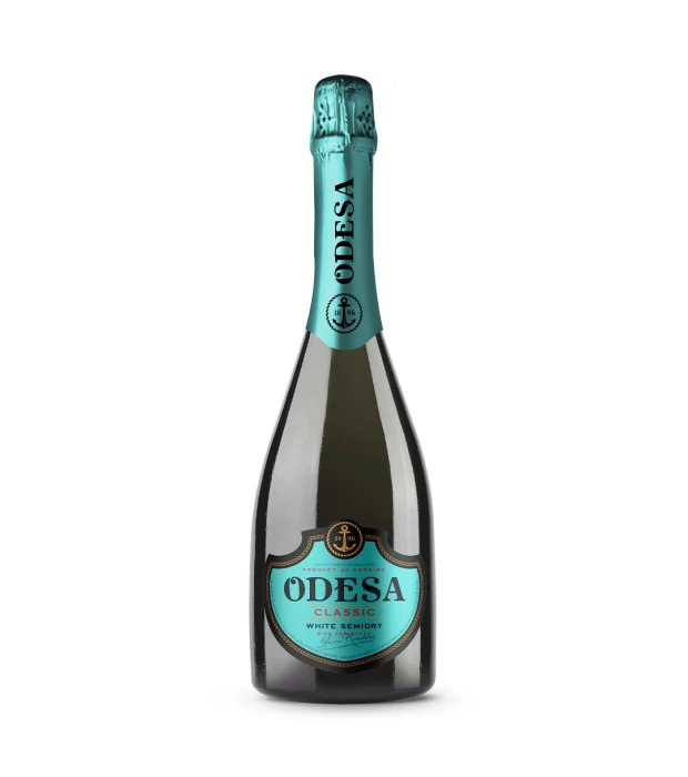 Игристое вино Odessa белое полусухое 0,75л 10,5-12,5%
