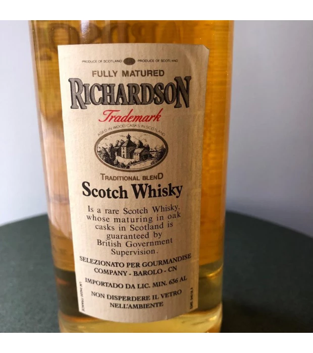 Виски Richardson 1л 40% купить