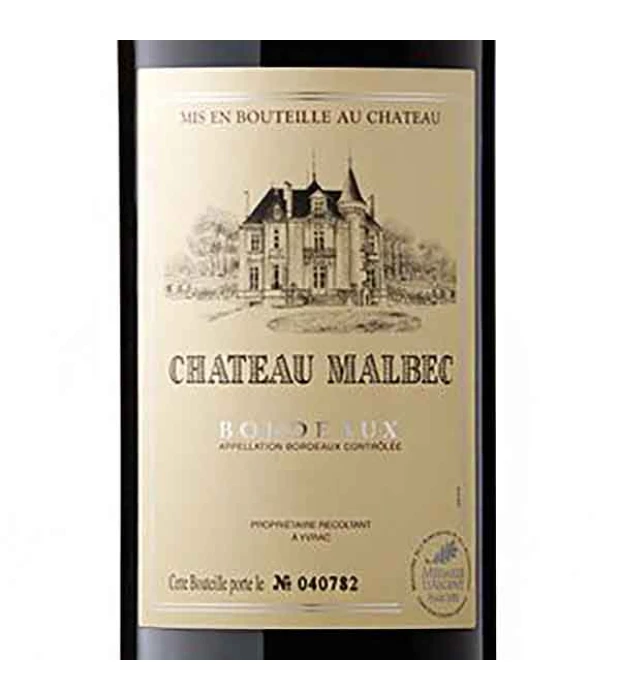 Вино Chateau Malbec сухе червоне 0,75л 14% купити