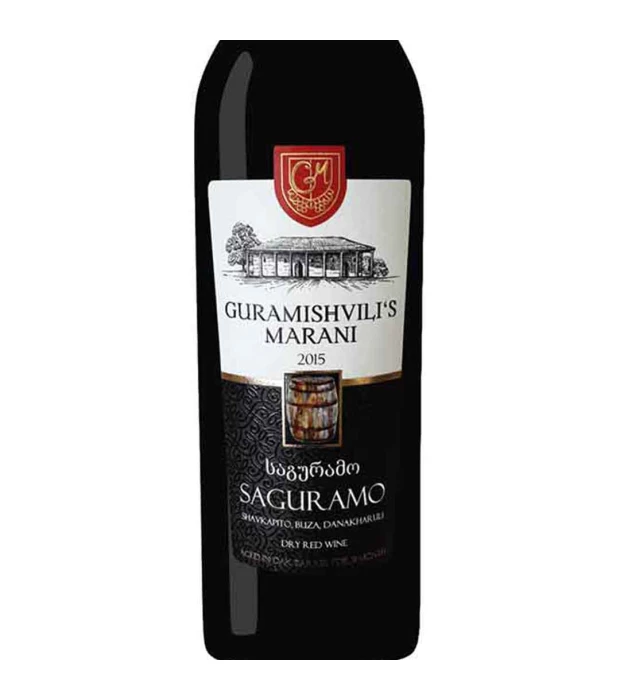 Вино Guramishvili's Marani Сагурамо червоне сухе 0,75л 13% купити