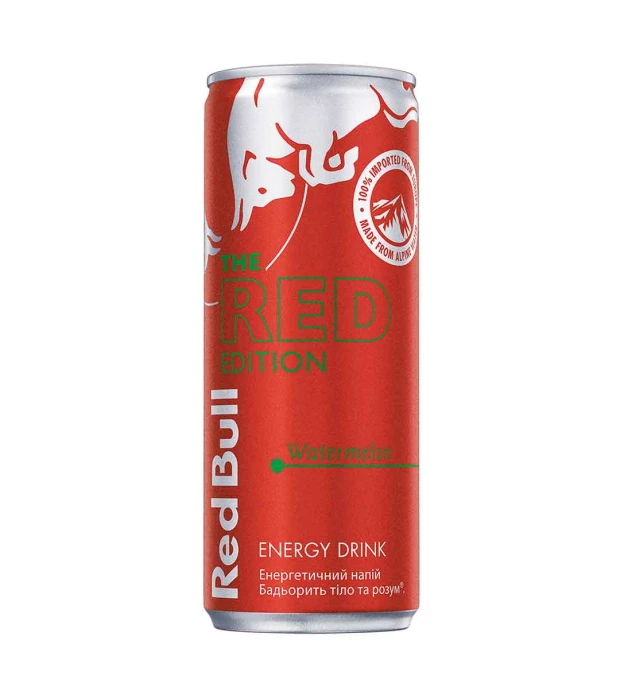 Энергетический безалкогольный напиток Red Bull Red Edition 0,25л