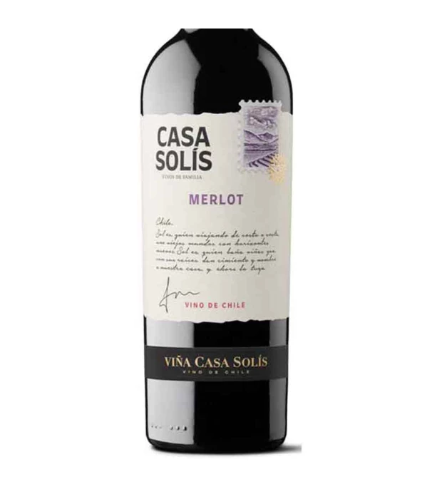 Вино Casa Solis Мерло красное сухое 0,75л 16-18% купить