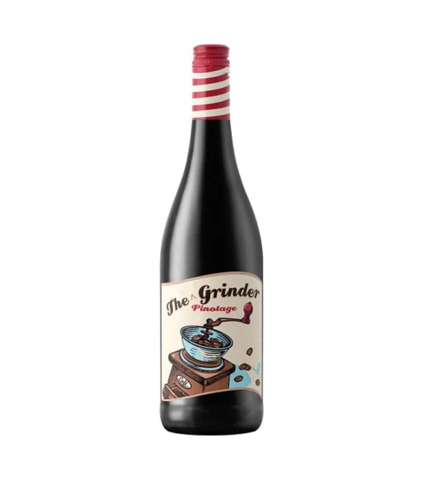 Вино The Grinder Pinotage красное сухое 0,75л 14%