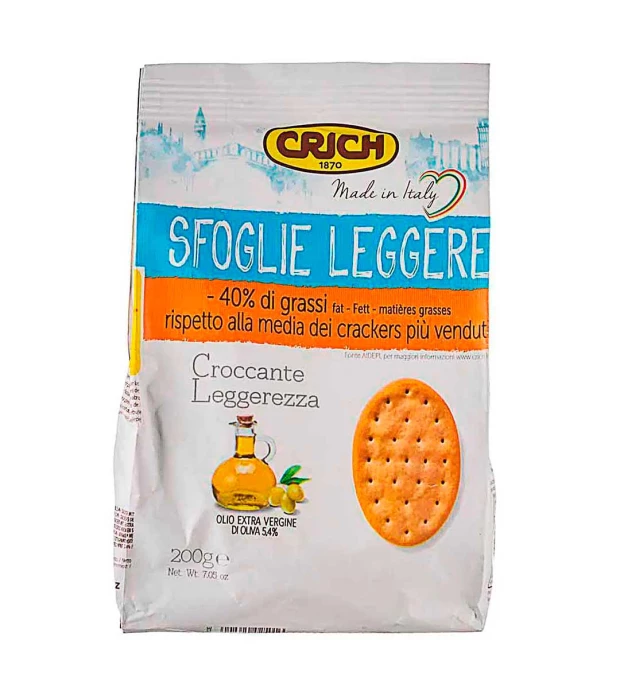 Крекер Легер з оливковою олією Crich 200 г