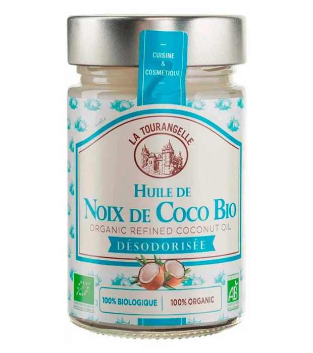 Масло кокосовое очищенное органическое La Tourangelle 314мл