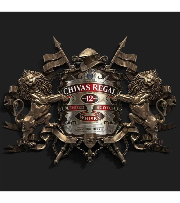 Виски Chivas Regal 12 лет выдержки 0,7л 40% в коробке купить