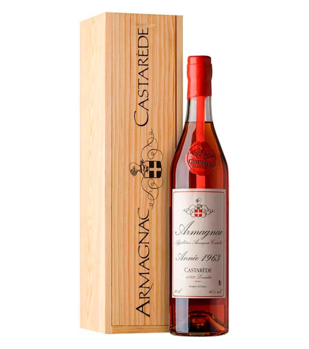 Арманьяк "Castarede" 1963 (деревянная коробка) 0,700л 40%