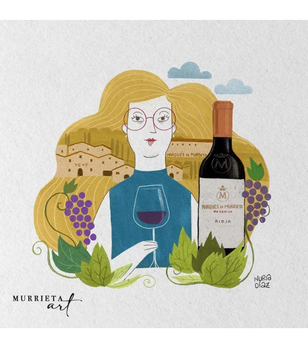 Вино Marques de Murrieta Reserva DOC Rioja красное сухое 0,75л 14% купити