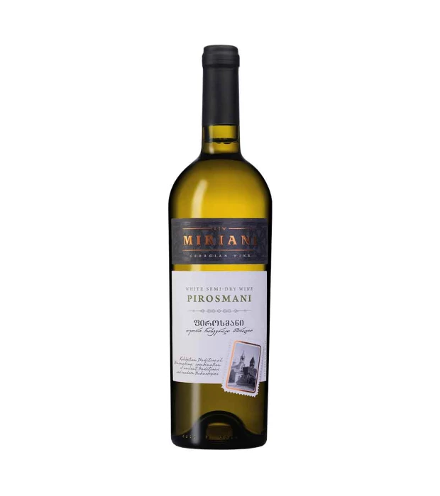 Вино Miriani Пиросмани белое полусухое 0,75л 11-12%
