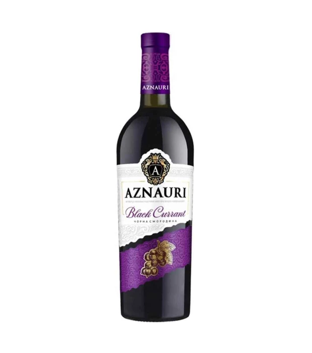 Вино Aznauri Черная смородина красное сладкое 0,75л 9-13%