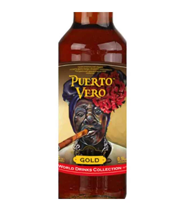 Напиток алкогольный крепкий Puerto Vero Gold 0,5л 35% купить
