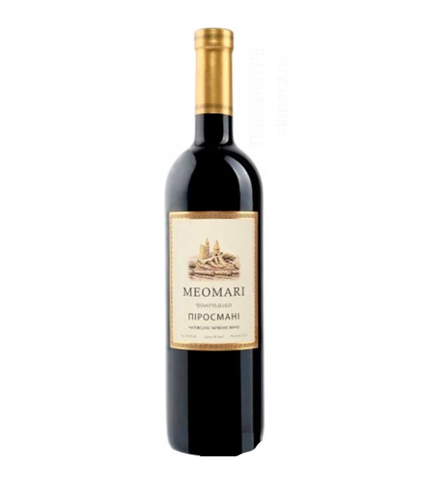 Вино Meomari Піросмані червоне напівсухе 0,75л 14%