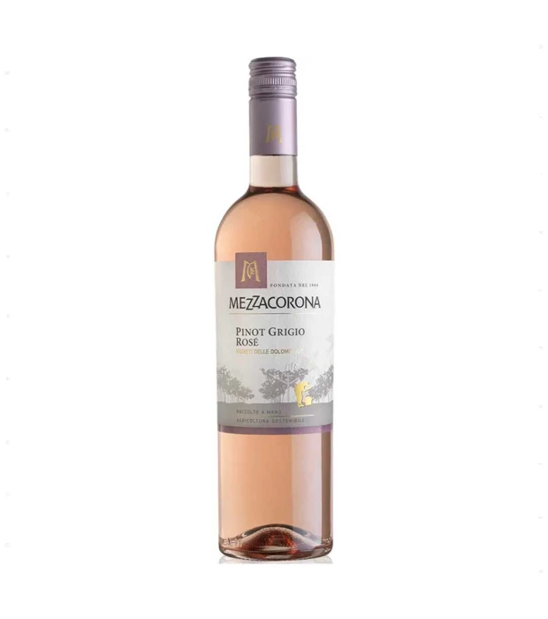 Вино Mezzacorona Pinot Grigio Roze розовое сухое 0,75 л 12%