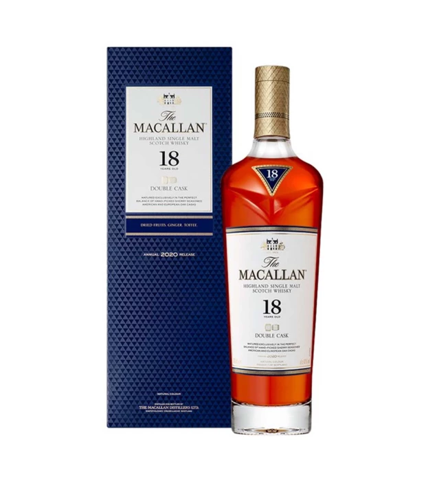 Віскі шотландський The Macallan Double Cask Matured 18 YO 0,7л 43%