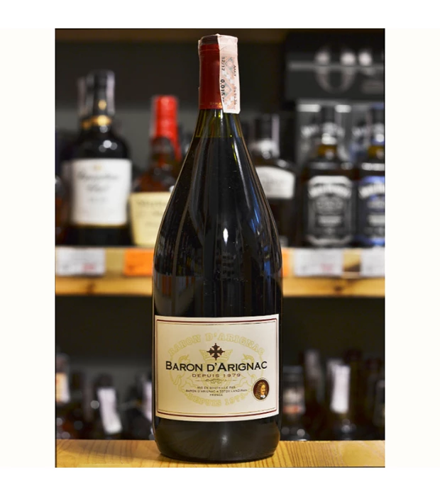 Вино Baron d'Arignac красное полусладкое 0,75л 12% купить